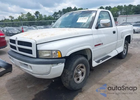 1997 Dodge Ram 1500 Lt из США, поврежденный, VIN 1B7HF16Z0VS121720